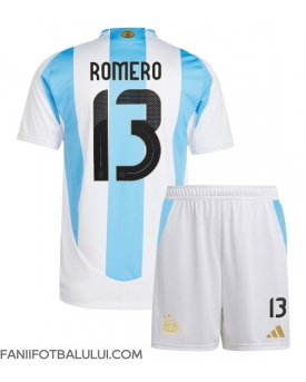 Argentina Cristian Romero #13 Echipament de Fotbal Replică Copa America 2024 Copii Acasa (+ Șorturi)